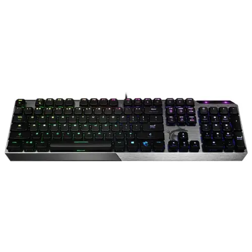 MSI Vigor GK50 Low Profile TR Q RGB Kailh Low Profile Switch Mekanik Kablolu Gaming (Oyuncu) Klavye