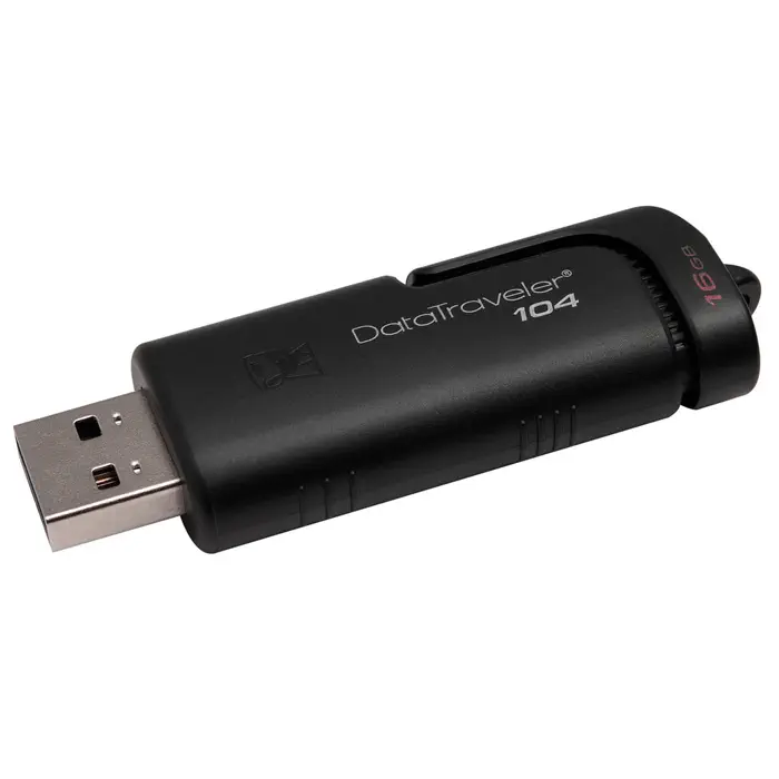 Kingston DataTraveler 104 DT104/16GB 16GB USB 2.0 Flash Bellek