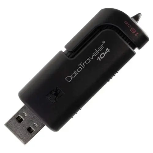 Kingston DataTraveler 104 DT104/16GB 16GB USB 2.0 Flash Bellek