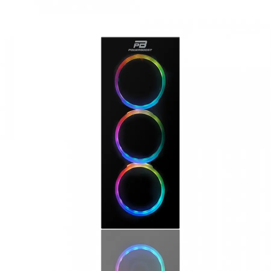 Power Boost VK-G3902S USB 3.0 RGB Fan Midi Tower Gaming (Oyuncu) Kasa