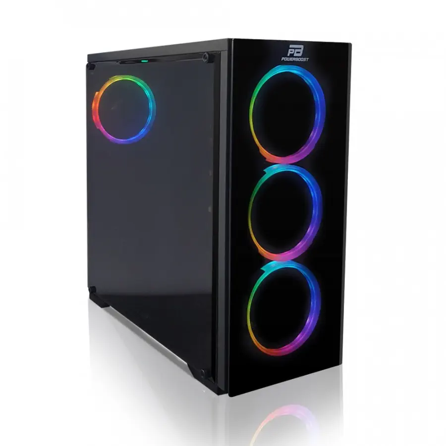 Power Boost VK-G3902S USB 3.0 RGB Fan Midi Tower Gaming (Oyuncu) Kasa