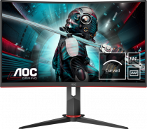 AOC CQ27G2U 27" 1ms 144Hz FreeSync WLED VA QHD Curved Gaming (Oyuncu) Monitör