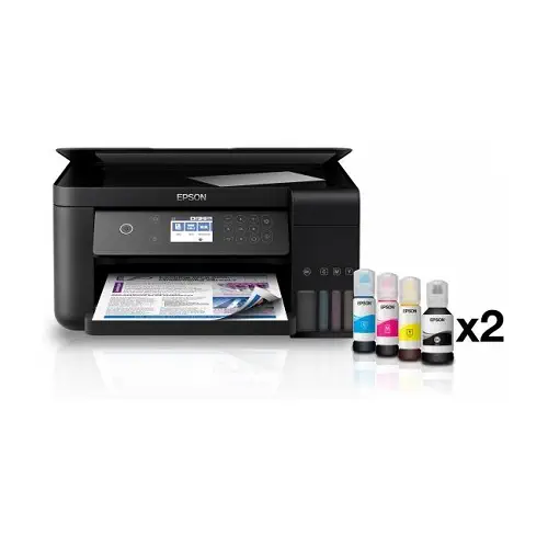 Epson EcoTank L6160  Wi-Fi Tarayıcı + Fotokopi Renkli Çok Fonksiyonlu Tanklı Yazıcı - Orjinal Mürekkep