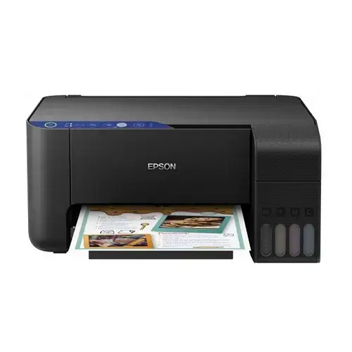 Epson EcoTank L3151 Wi-Fi + Tarayıcı + Fotokopi + Renkli Çok Fonksiyonlu Tanklı Yazıcı - Orjinal Mürekkep