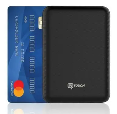 Intouch Mini Powerbank 10.000 mAh Siyah - Distribütör Garantili
