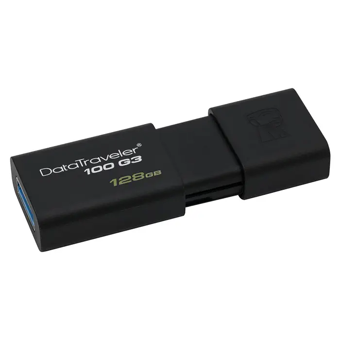 Kingston DataTraveler 100 G3 DT100G3/128GB 128GB USB 3.0 Flash Bellek