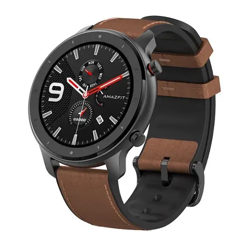 Amazfit GTR 47mm Amoled Retina Ekran 5 ATM Suya Dayanıklı Akıllı Saat Aliminyum Siyah - Xiaomi Türkiye Garantili