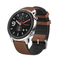 Xiaomi Amazfit GTR Akıllı Saat - Amoled Retina Ekran - 5 ATM Suya Dayanıklı - 47mm Paslanmaz Çelik Çerçeveli Gümüş - Distribütör Garantili
