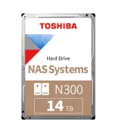 Toshiba N300 HDWG21EUZSVA 14TB 7200RPM 256MB 3.5″ SATA3 Nas Harddisk