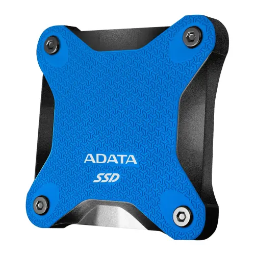 Adata SD600Q ASD600Q-240GU31-CBL 240GB 2.5″ 440/430MB/s USB 3.2 Mavi Taşınabilir SSD Disk