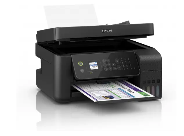 Epson Ecotank L5190 Yazıcı + Tarayıcı + Fotokopi + Faks Renkli Çok Fonksiyonlu Tanklı Yazıcı - Orinal Mürekkep