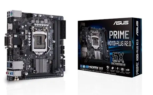 Asus Prime H310I-PLUS R2.0 Intel H310 Soket 1151 DDR4 2666MHz Mini ITX Gaming (Oyuncu) Anakart