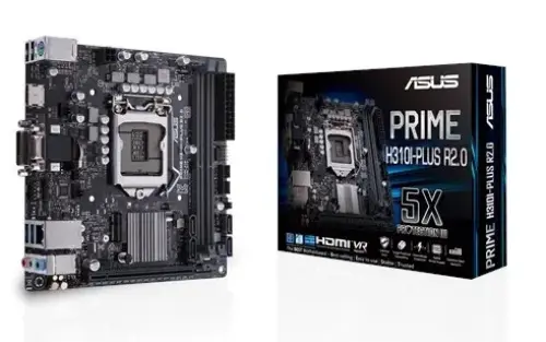 Asus Prime H310I-PLUS R2.0 Intel H310 Soket 1151 DDR4 2666MHz Mini ITX Gaming (Oyuncu) Anakart