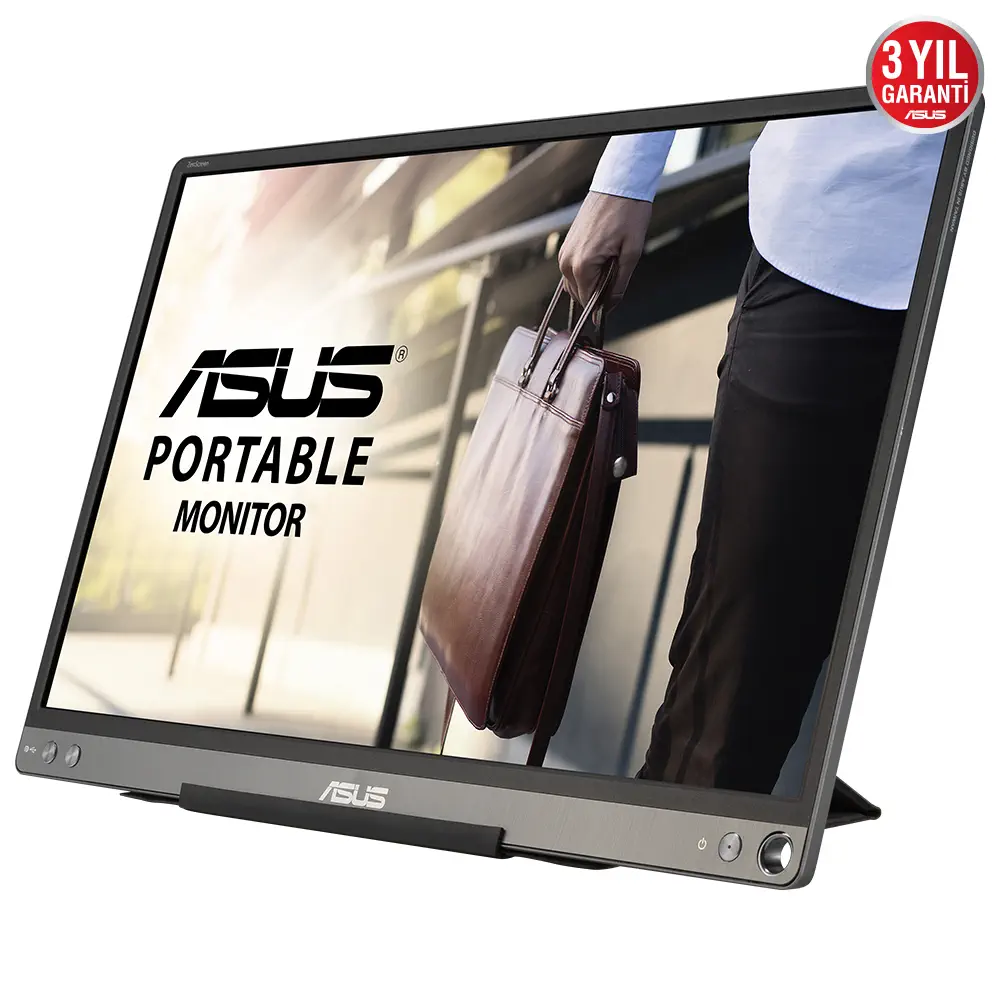 ASUS ZenScreen MB16ACE 15.6″ 5ms 60Hz Flicker-Free IPS Full HD Taşınabilir Monitör