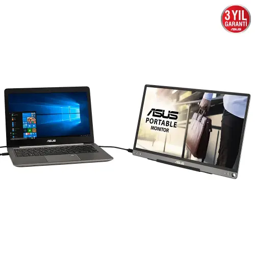 ASUS ZenScreen MB16ACE 15.6″ 5ms 60Hz Flicker-Free IPS Full HD Taşınabilir Monitör