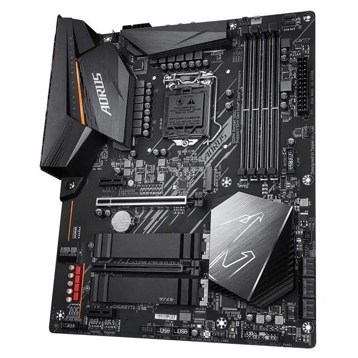 Gigabyte Z490 AORUS ELITE AC Intel Z490 Soket 1200 DDR4 5000(OC)MHz ATX Gaming (Oyuncu) Anakart