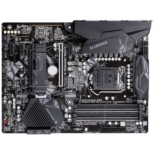Gigabyte Z490 GAMING X Intel Z490 Soket 1200 DDR4 4600(OC)MHz ATX Gaming (Oyuncu) Anakart