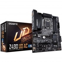 Gigabyte Z490 UD AC Intel Z490 Soket 1200 DDR4 4500(OC)Mhz ATX Gaming (Oyuncu) Anakart
