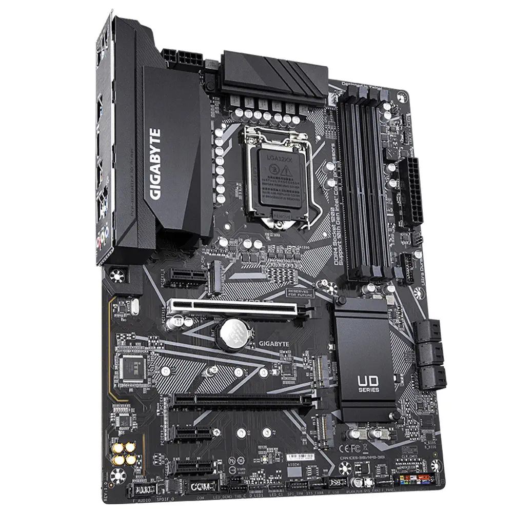 Gigabyte Z490 UD Intel Z490 Soket 1200 DDR4 4500(OC)MHz ATX Gaming (Oyuncu) Anakart