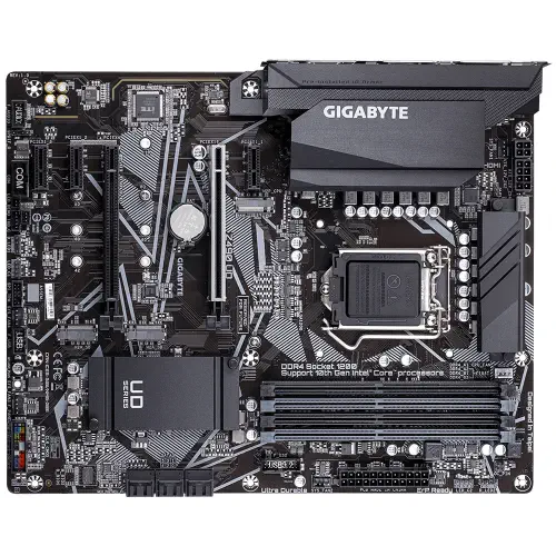 Gigabyte Z490 UD Intel Z490 Soket 1200 DDR4 4500(OC)MHz ATX Gaming (Oyuncu) Anakart