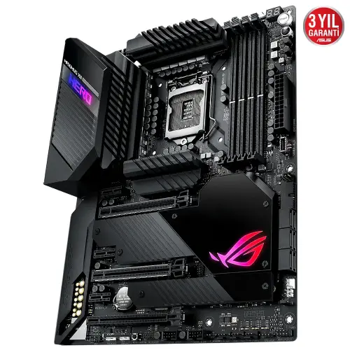 Asus ROG MAXIMUS XII HERO (WI-FI) Intel Z490 Soket 1200 DDR4 4800(OC)MHz ATX Gaming (Oyuncu) Anakart