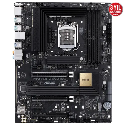 Asus ProArt Z490-CREATOR 10G Intel Z490 Soket 1200 DDR4 4600(OC)MHz ATX Anakart