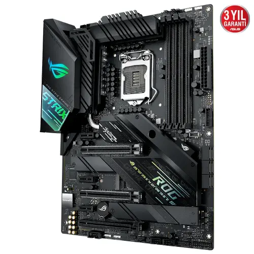 Asus ROG STRIX Z490-F GAMING Intel Z490 Soket 1200 DDR4 4600(OC)MHz ATX Gaming (Oyuncu) Anakart