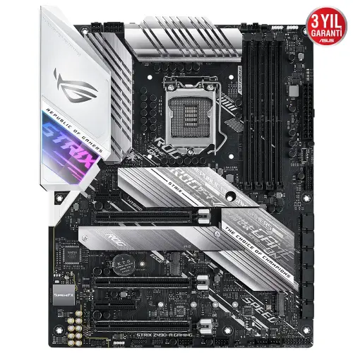 Asus ROG STRIX Z490-A GAMING Intel Z490 Soket 1200 DDR4 4600(OC)MHz ATX Gaming (Oyuncu) Anakart