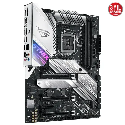 Asus ROG STRIX Z490-A GAMING Intel Z490 Soket 1200 DDR4 4600(OC)MHz ATX Gaming (Oyuncu) Anakart