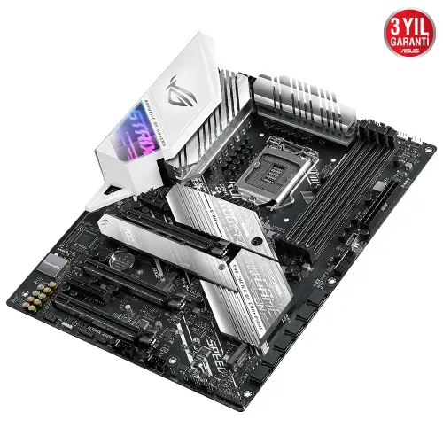 Asus ROG STRIX Z490-A GAMING Intel Z490 Soket 1200 DDR4 4600(OC)MHz ATX Gaming (Oyuncu) Anakart