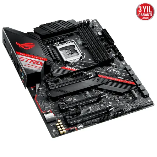 Asus ROG STRIX Z490-H GAMING Intel Z490 Soket 1200 DDR4 4600(OC)MHz ATX Gaming (Oyuncu) Anakart