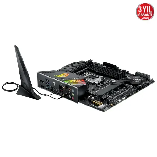 Asus ROG STRIX Z490-G GAMING (WI-FI) Intel Z490 Soket 1200 DDR4 4600(OC)MHz mATX Gaming (Oyuncu) Anakart