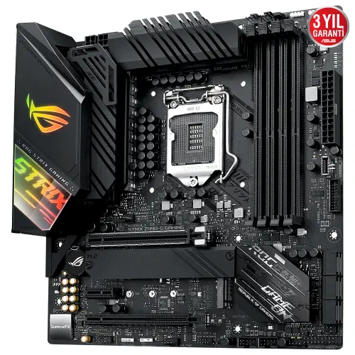 Asus ROG STRIX Z490-G GAMING Intel Z490 Soket 1200 DDR4 4600(OC)MHz mATX Gaming (Oyuncu) Anakart
