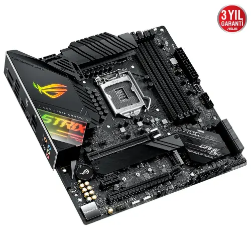 Asus ROG STRIX Z490-G GAMING Intel Z490 Soket 1200 DDR4 4600(OC)MHz mATX Gaming (Oyuncu) Anakart