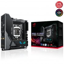 Asus ROG STRIX Z490-I GAMING Intel Z490 Soket 1200 DDR4 4800(OC)MHz Mini ITX Gaming (Oyuncu) Anakart