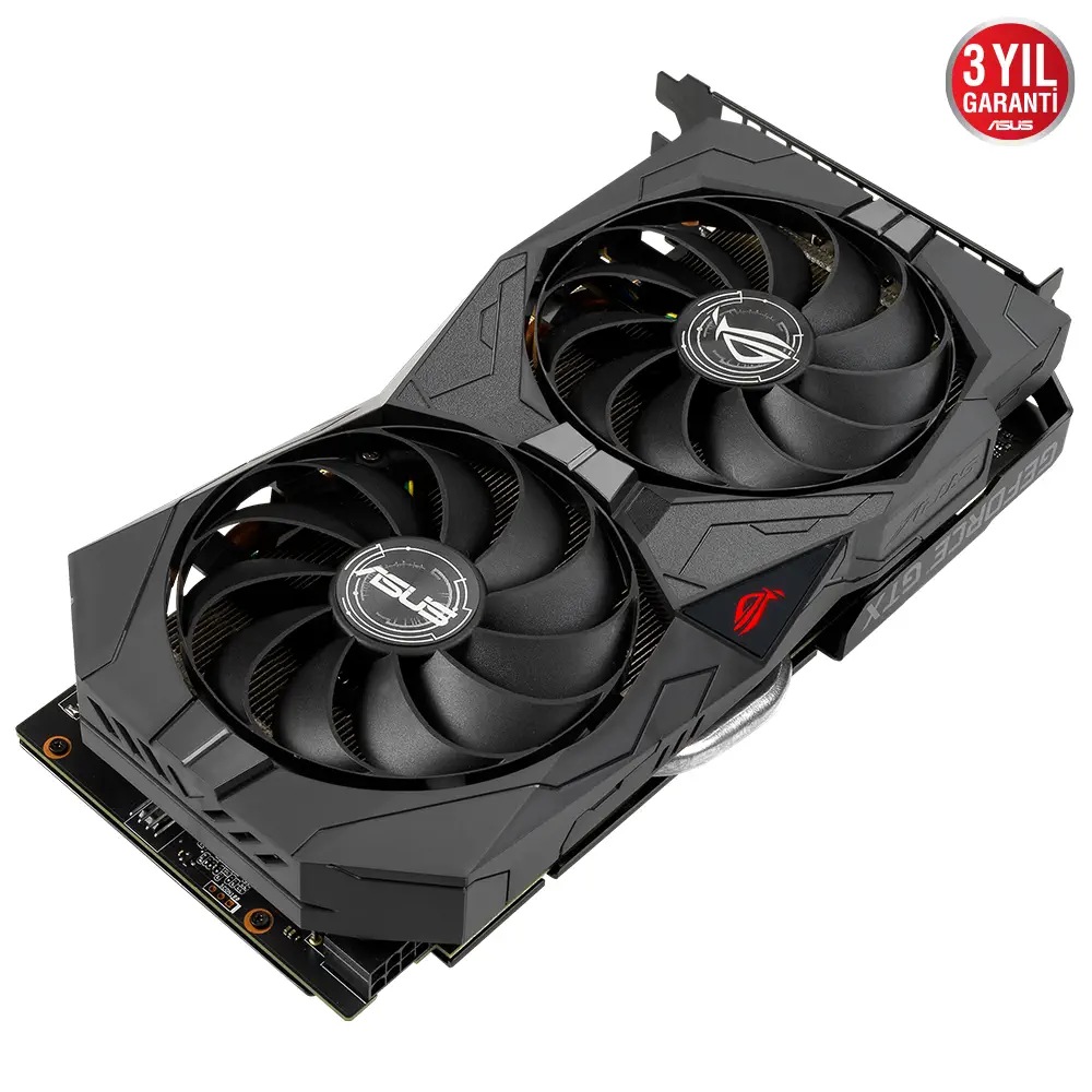Asus ROG-STRIX-GTX1660S-A6G-GAMING GeForce GTX 1660 Super 6GB GDDR6 192Bit DX12 Gaming (Oyuncu) Ekran Kartı