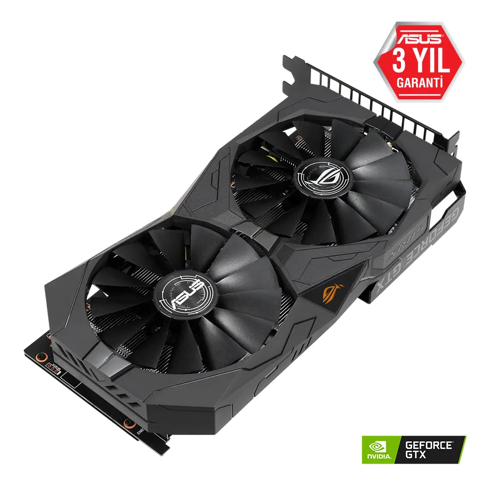 Asus ROG-STRIX-GTX1650-4G-GAMING GeForce GTX 1650 4GB GDRR5 128Bit DX12 Gaming (Oyuncu) Ekran Kartı