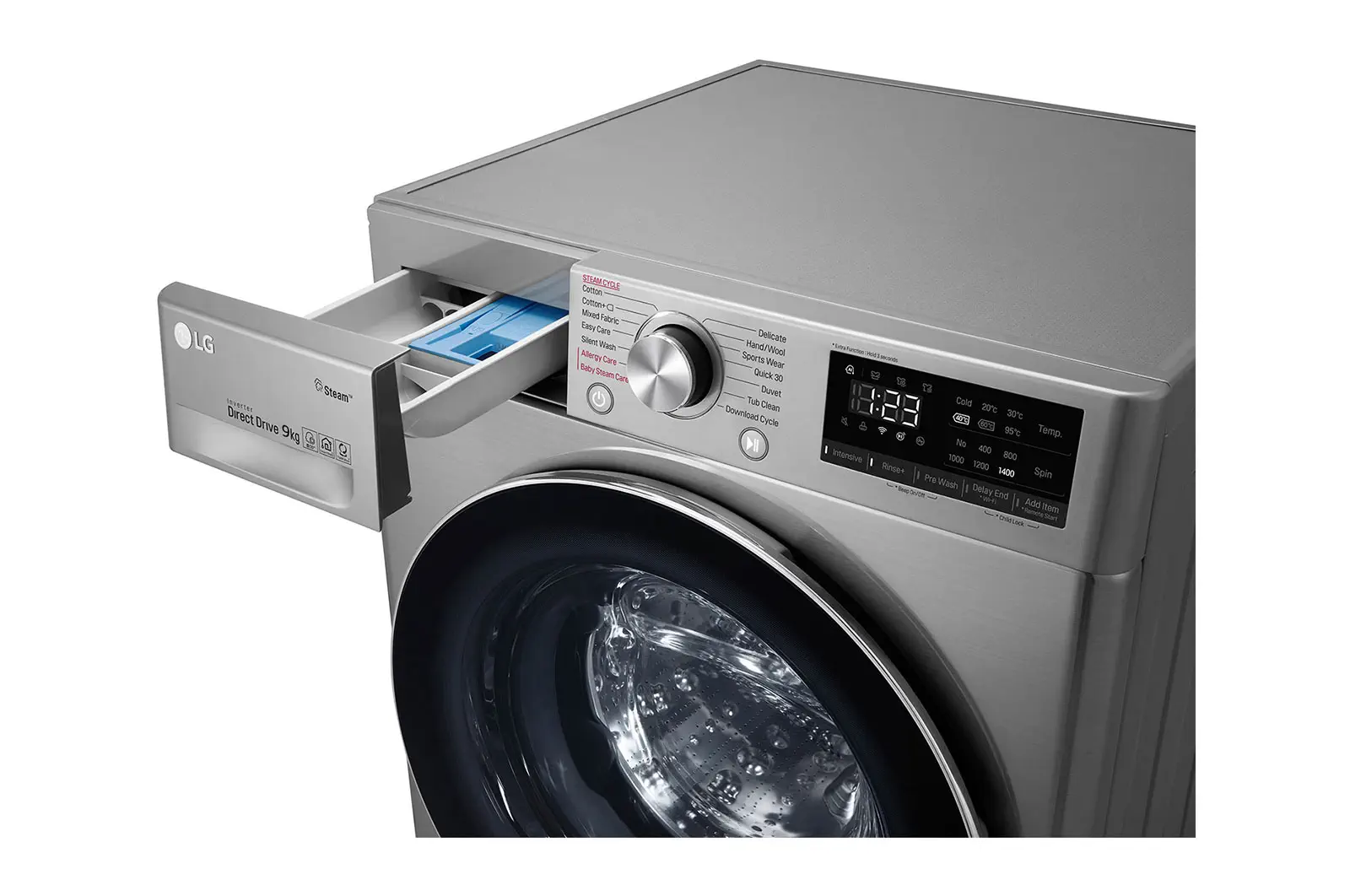 LG F4V5VYP2T A+++ 9 Kg 1400 Devir Çamaşır Makinesi