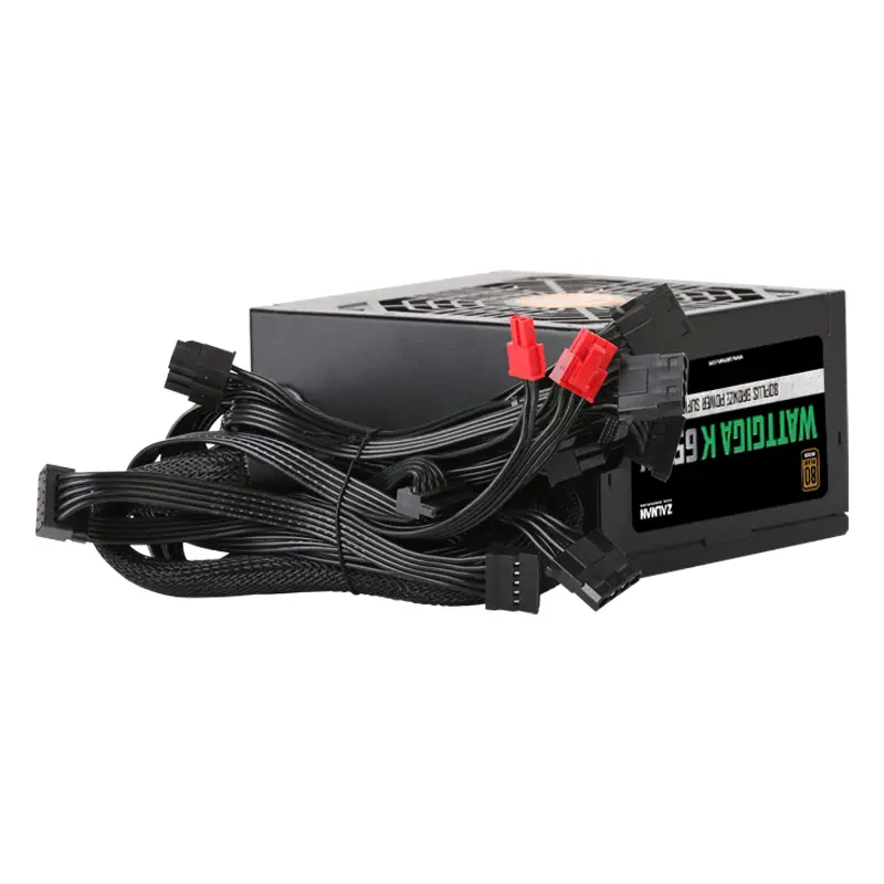 Zalman Wattgiga K650W ZM650-GVII 650W 120mm 80+ Power Supply