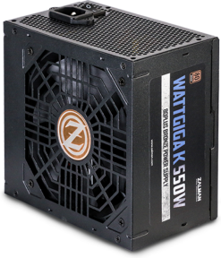 Zalman Wattgiga K550W ZM550-GVII 550W 120mm 80+ Power Supply