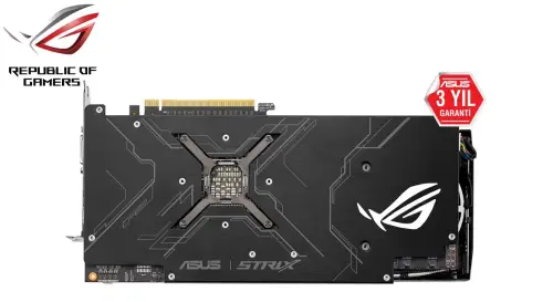 Asus ROG-STRIX-RXVEGA64-O8G-GAMING AMD Radeon RX VEGA 8GB HBM2 2048Bit Gaming (Oyuncu) Ekran Kartı 