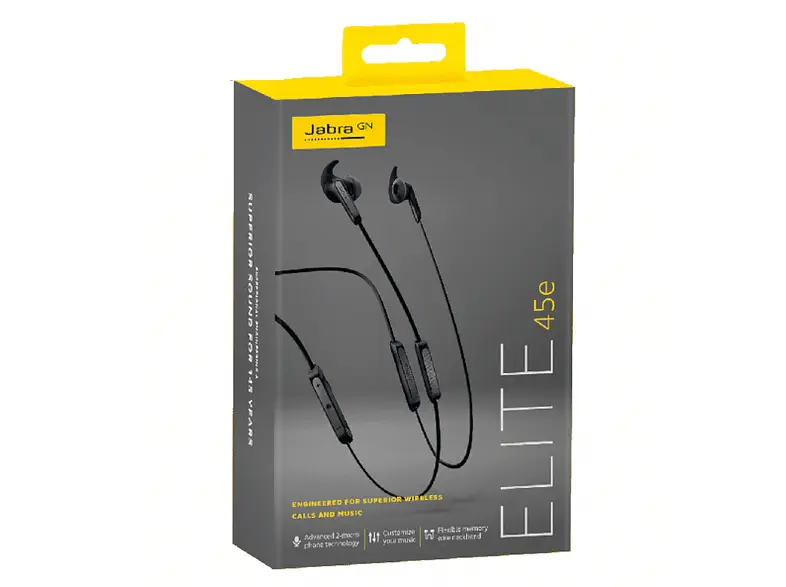 Jabra Elite 45e Bakır Siyah Kablosuz Bluetooth Kulaklık - Distribütör Garantili