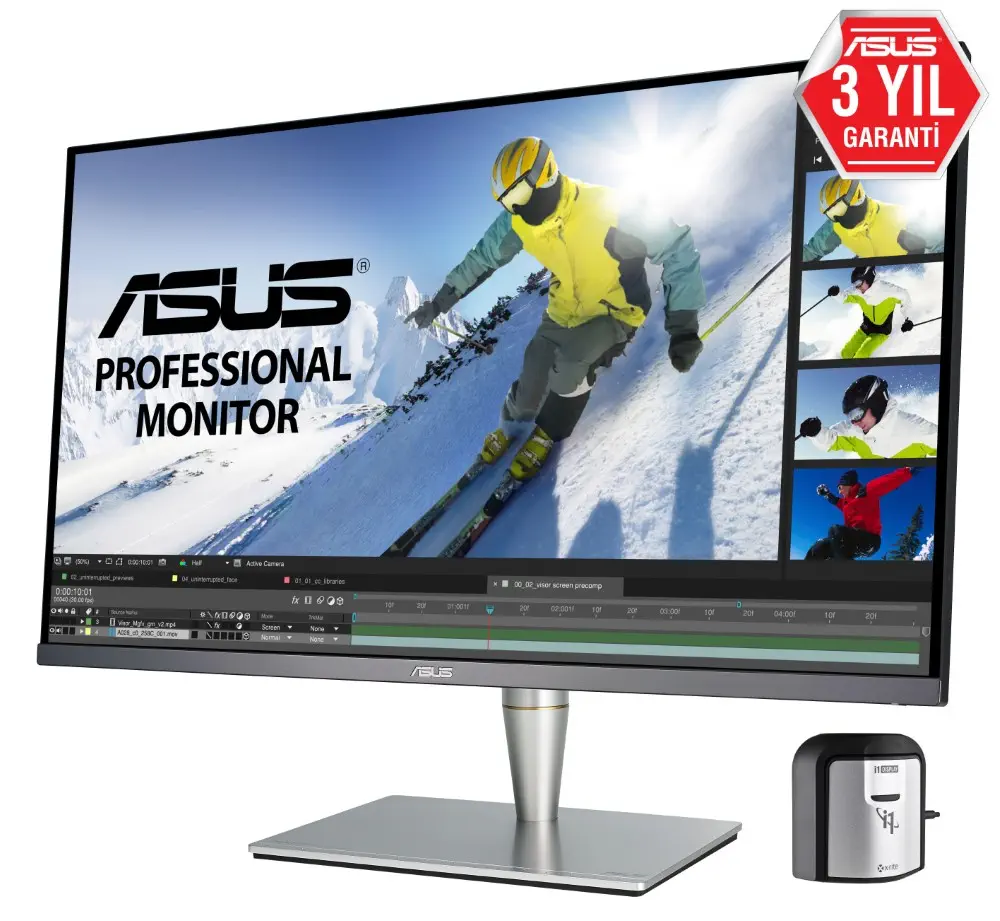 Asus ProArt PA32UC-K 32” 5ms 60Hz Adaptive-Sync Flicker-Free 4K UHD IPS Monitör