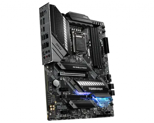 MSI MAG Z490 TOMAHAWK Intel Z490 Soket 1200 DDR4 4800(OC)MHz ATX Gaming (Oyuncu) Anakart