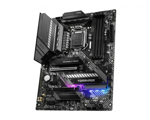 MSI MAG Z490 TOMAHAWK Intel Z490 Soket 1200 DDR4 4800(OC)MHz ATX Gaming (Oyuncu) Anakart