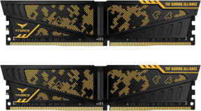 Team T-Force Vulcan TUF Gaming Alliance 32GB (2x16GB) 3200MHz CL16 DDR4 Gaming Ram (TLTYD432G3200HC16FDC01)