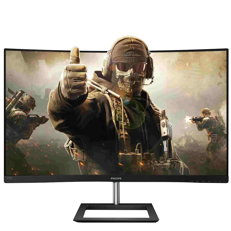 Philips 272E1CA/01 27″ Full HD 4ms 75Hz VGA HDMI DP Curved (Kavisli) Gaming Monitör