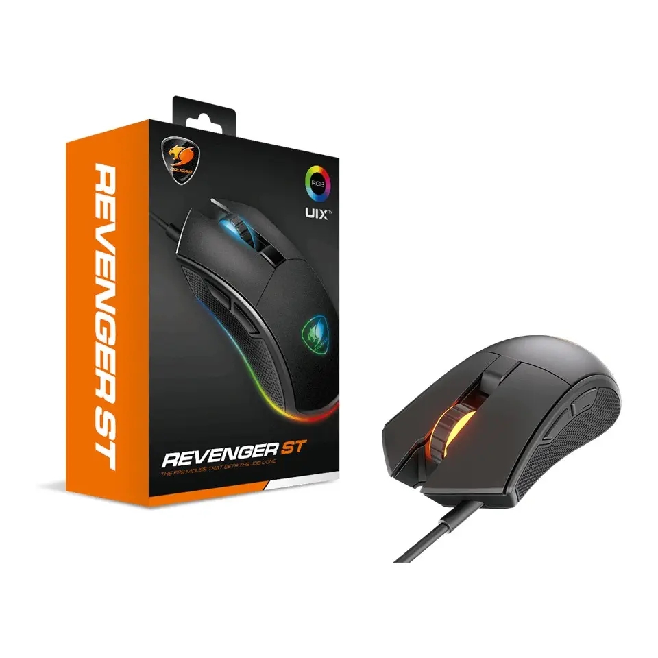 Cougar Revenger ST CGR-REVENGER ST 5000DPI 6 Tuş Optik Kablolu Gaming (Oyuncu) Mouse