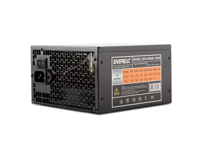 Everest EPS-4900B PEAK-350W 120mm Fanlı Power Supply