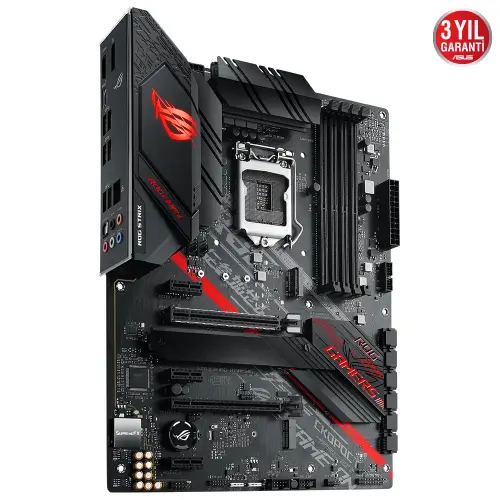 Asus ROG STRIX B460-H GAMING Intel B460 Soket 1200 DDR4 2933MHz ATX Gaming (Oyuncu) Anakart